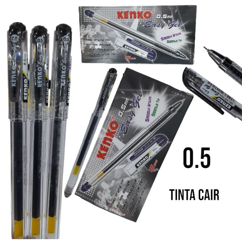 

Pulpen Kenko Easy Gell 0.5 / (1pak/12pcs)