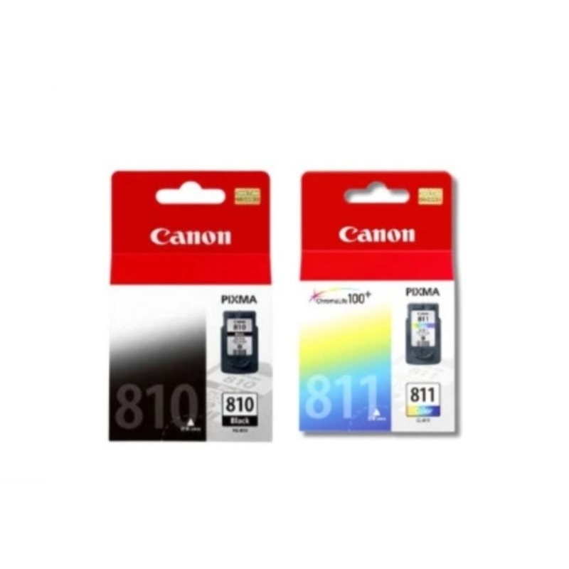 Cartridge canon PG 810 black#CL 811 color Baru