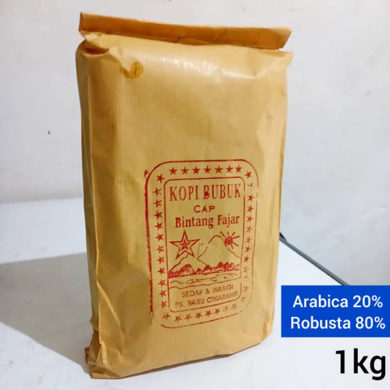 

Kopi Espresso Blend Premium 20% Biji Kopi Arabica 80% Robusta Kopi Susu Espresso -1Kg