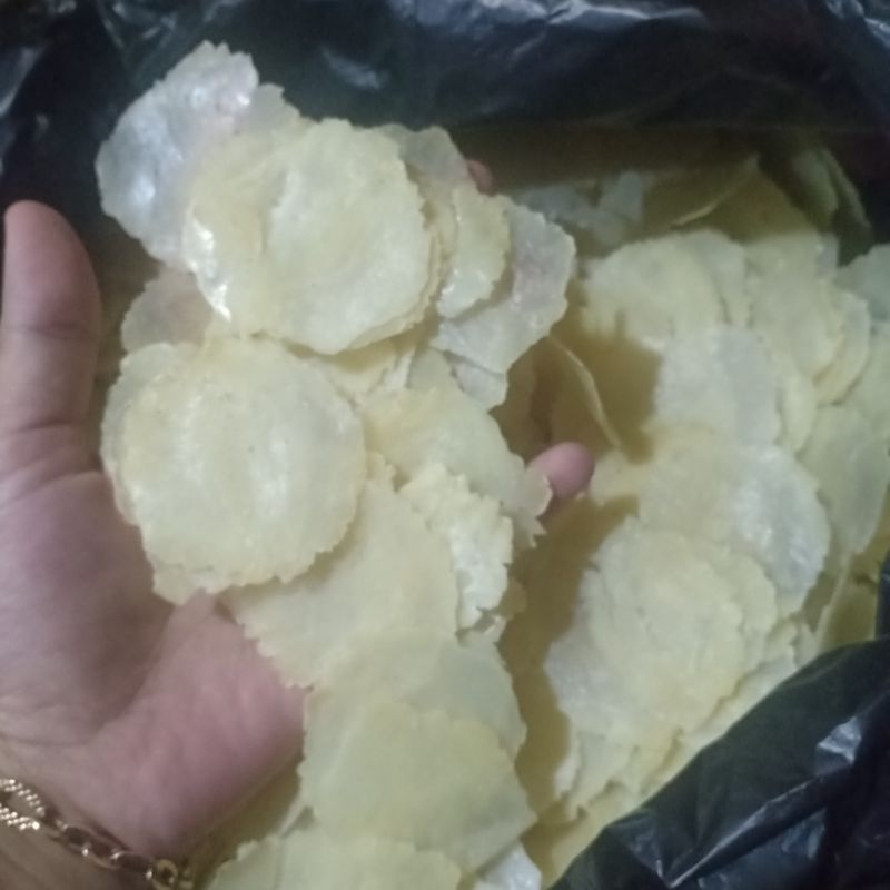 

emping biji 4 setengah kering asli khas kota limpung batang