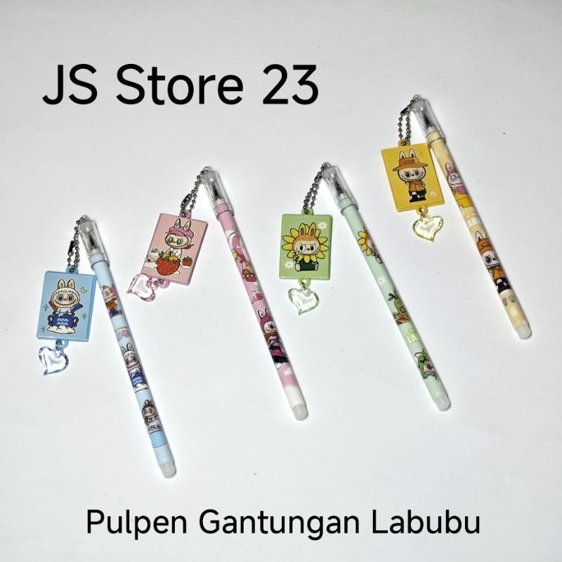 

Pen Pulpen Ballpoint Gantungan Labubu / Bolpoin Bolpen Bulpen Labubu