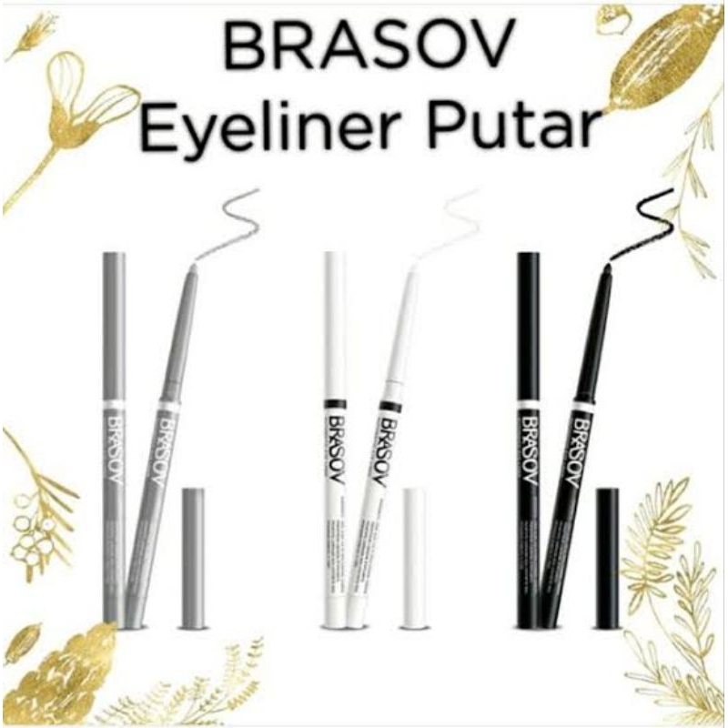 Brasov Eyeliner Auto Matic Putar Waterproof