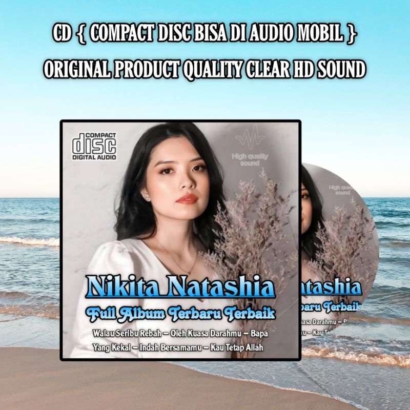 Kaset CD Mobil Lagu Rohani Nikita Natashia - Kaset CD Lagu Rohani Terbaik - CD Lagu Rohani Terbaru -