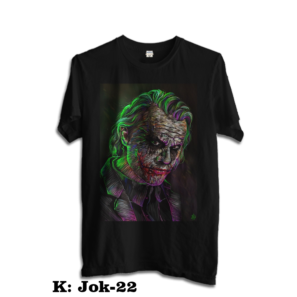 KAOS JOKER/ JOKER/ KAOS ANIME FILM/ JOKER T-SHIRT