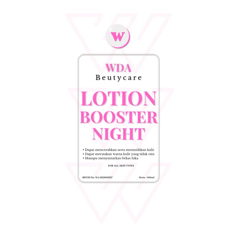 body lotion booster