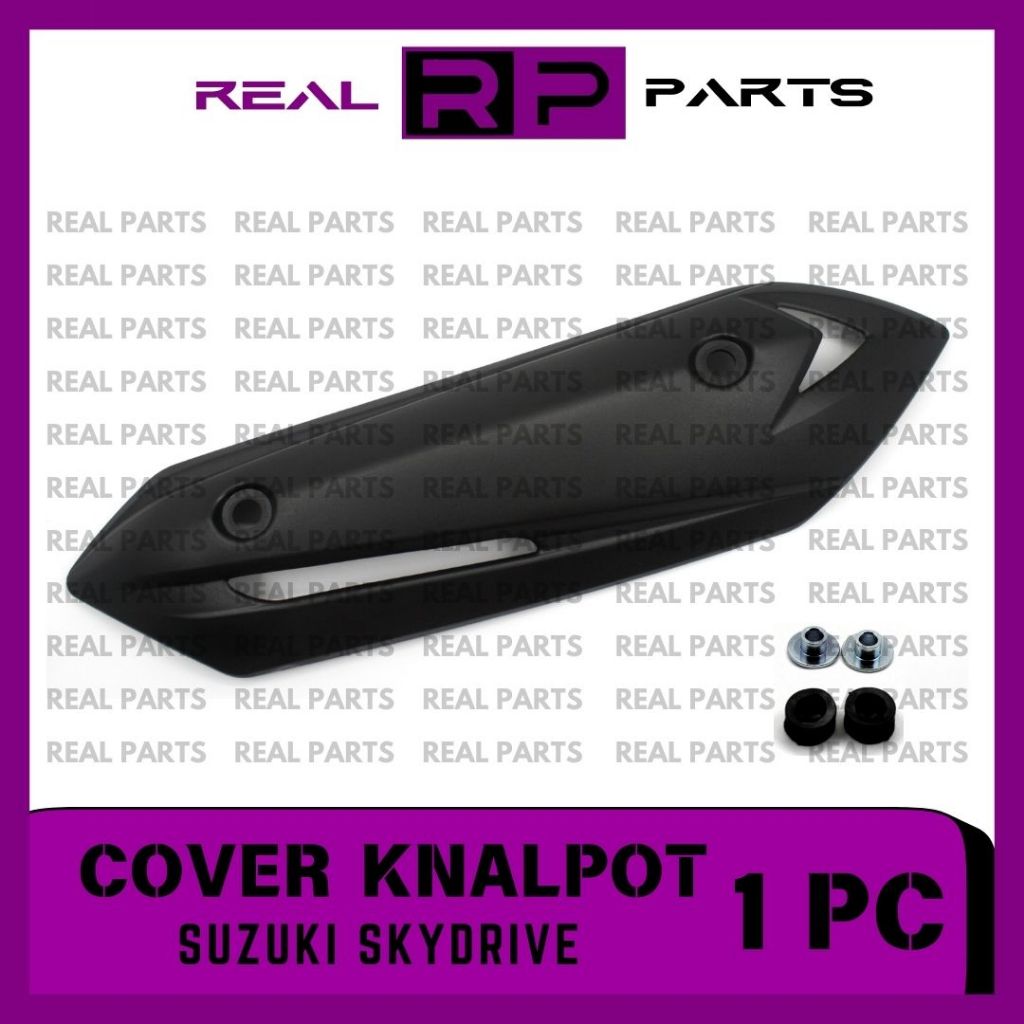 REAL-PARTS/MUFFLER/COVER/TAMENG/PENGAMAN/TUTUP/KNALPOT/MOTOR/SUZUKI-SKYDRIVE/GRADE-ORI