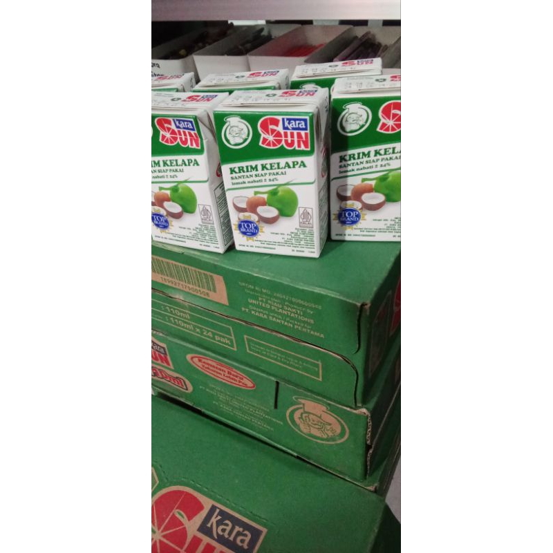 

3 pcs sun kara santan instan 110 ml