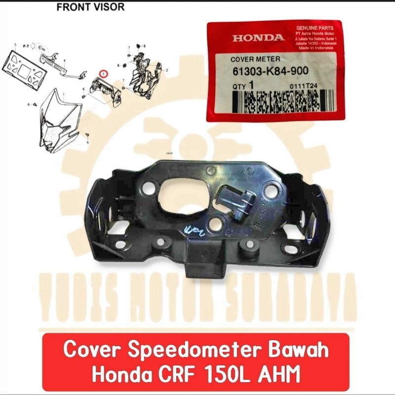 AHM 61303-K84-900 Cover Meter Tutup Speedometer Bawah CRF 150L