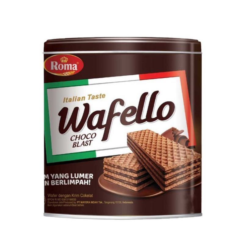 

wafello wafer choco blast kaleng 234 G