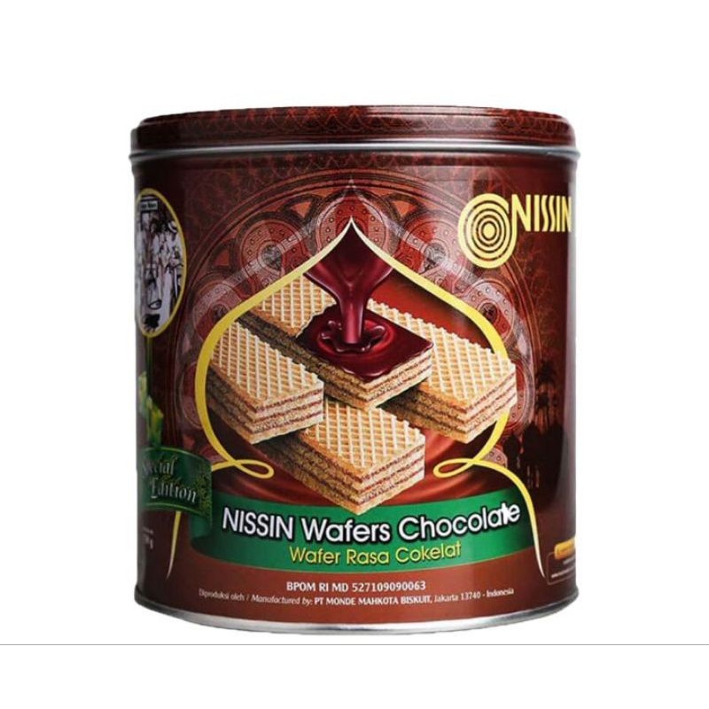 

Nissin wafer cokelat kaleng 267 G