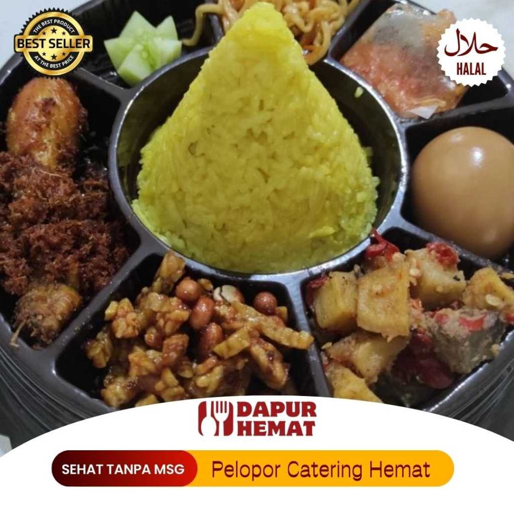 

Dapur Hemat - TERLARIS Tumpeng Mini Siap Saji Premium Mewah Enak/Halal/Makanan Untuk Syukuran Promo