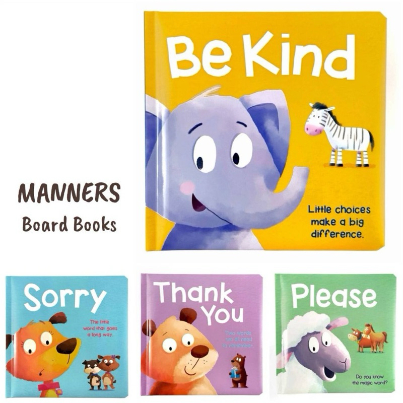 Manners Board Book Set