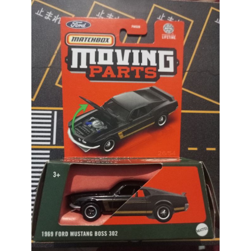 MATCHBOX 1969 FORD MUSTANG BOSS 302