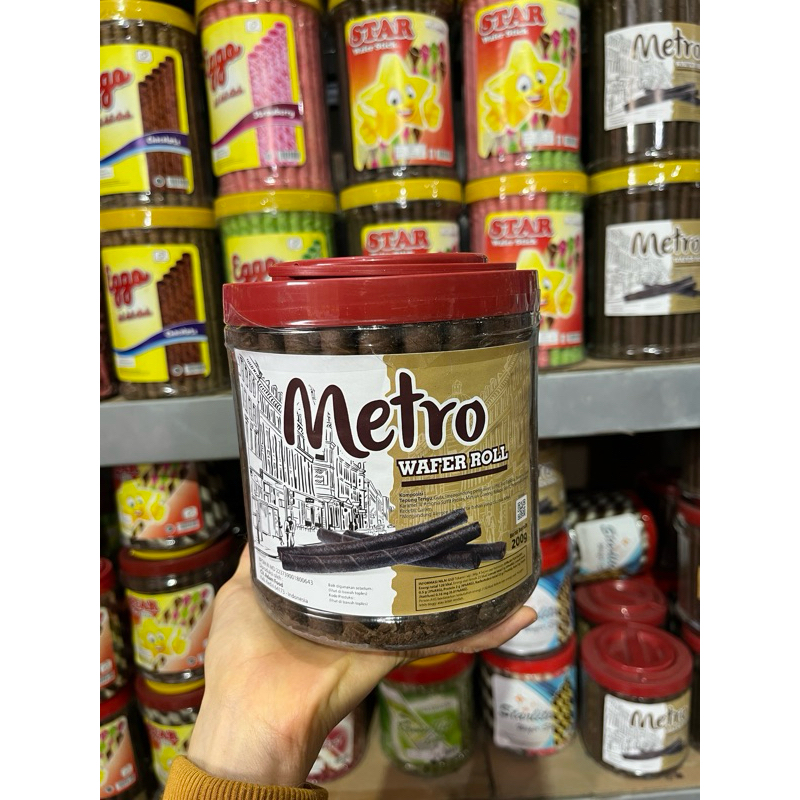

METRO wafer roll | wafer coklat