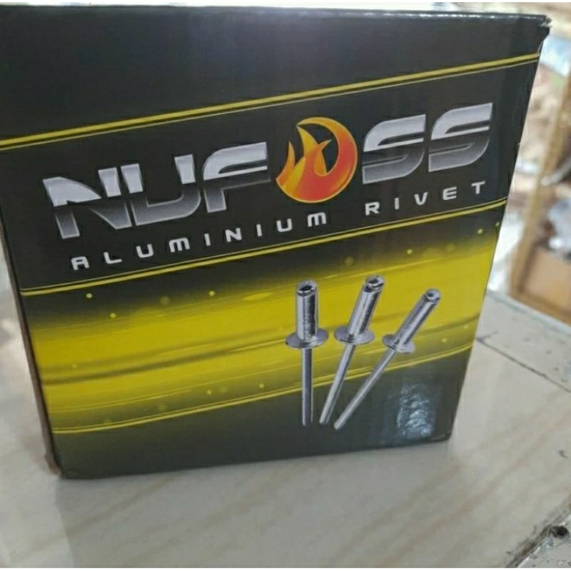 paku rivet 3,2 × 12,7mm (100 pcs) blind rivets 450