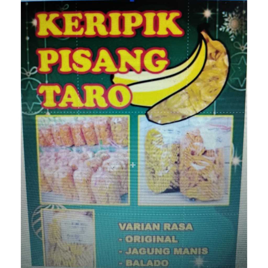 

KRIPIK PISANG TARO