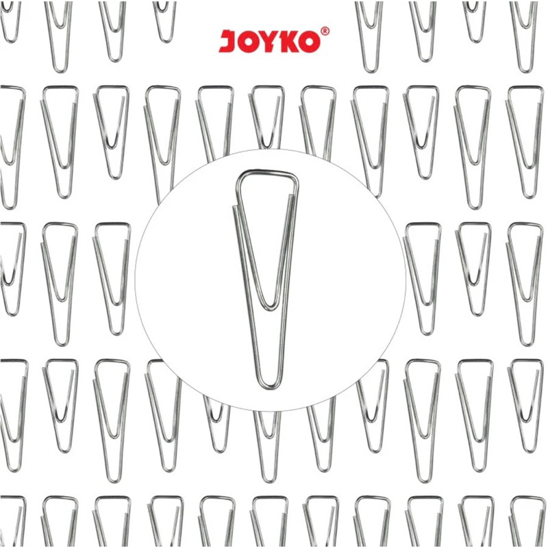 

Joyko Trigonal Clip Paper Clip Penjepit Kertas No. 3