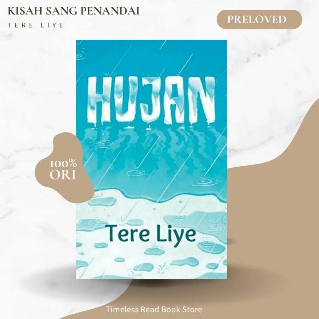 BARU SEGEL dan PRELOVED Jual Buku Hujan Tere Liye Preloved Original
