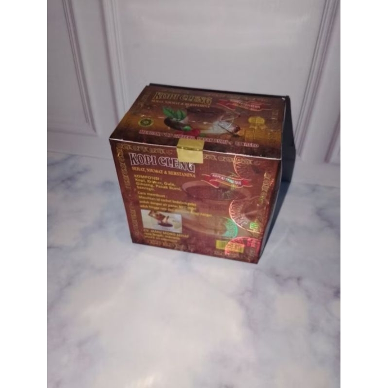 

1box isi 10 sachet kopi kesehatan kopi instan siap sedu CLg