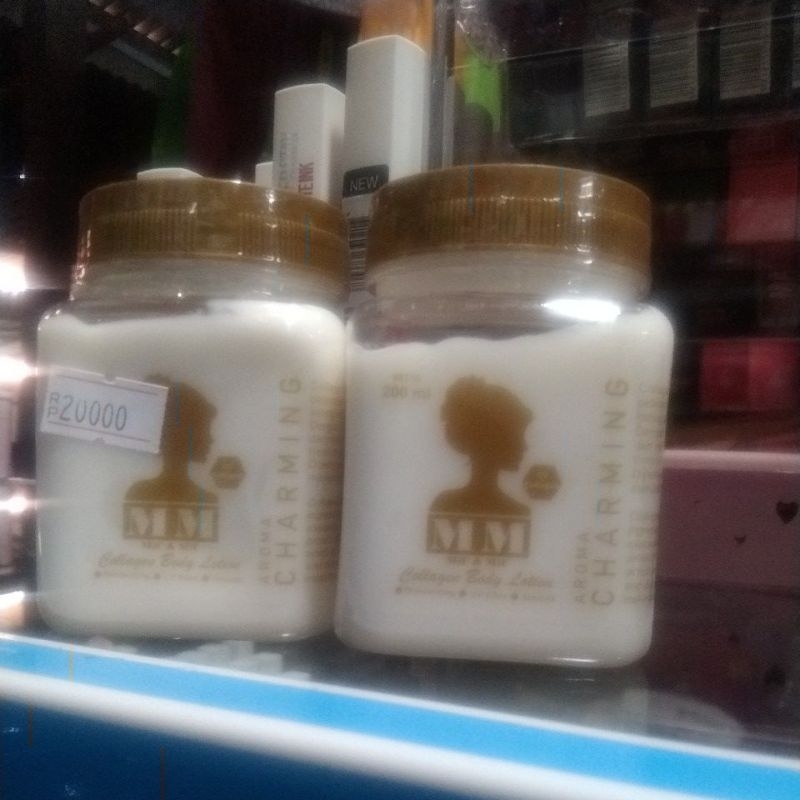collagen body lotion m&m