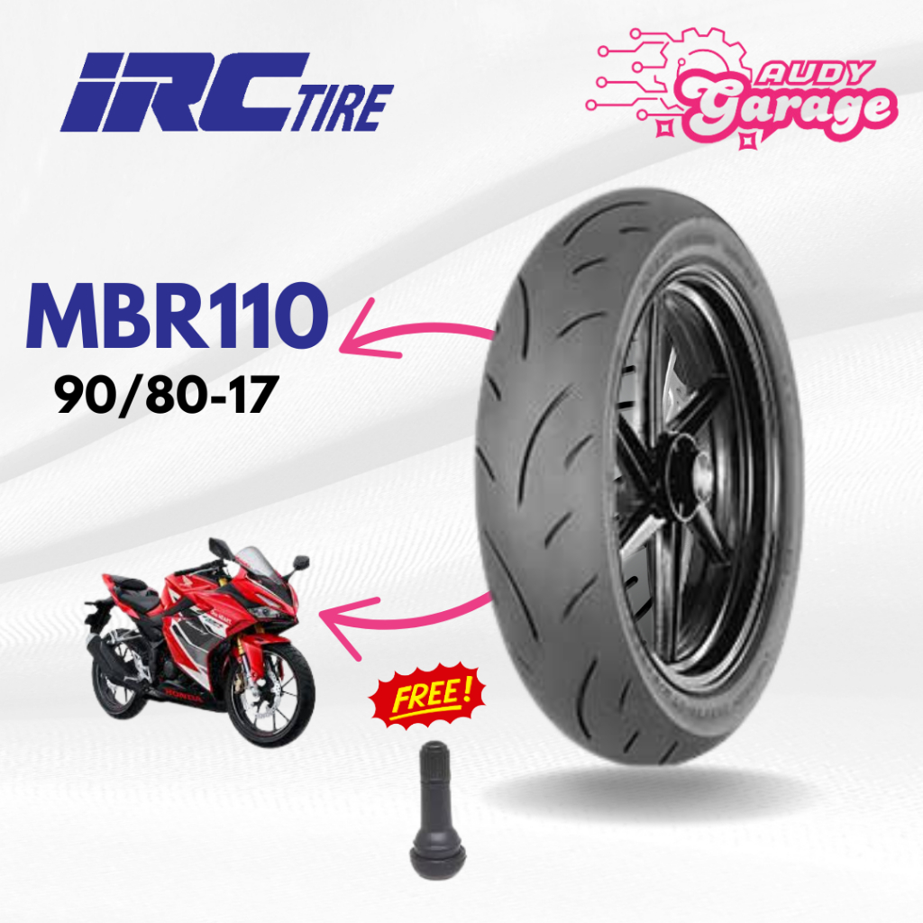 Ban Motor RIng 17 IRC MBR 110 90/80-17 Vixion Sonic Satria Fu Jupiter Revo Supra