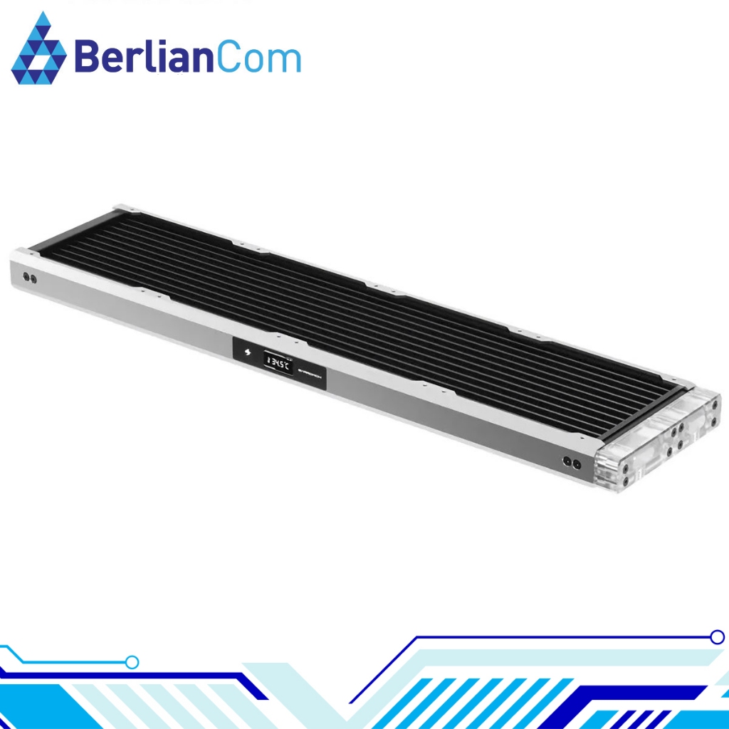 BARROW FBCFRX-480Y V2 480mm Copper Radiator Temperature Display Silver