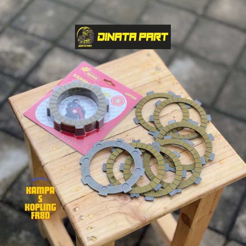 Kampas Kopling FR80 Nepon Japan Racing Original Untuk motor FR 80 FIZ R Jupiter MX King