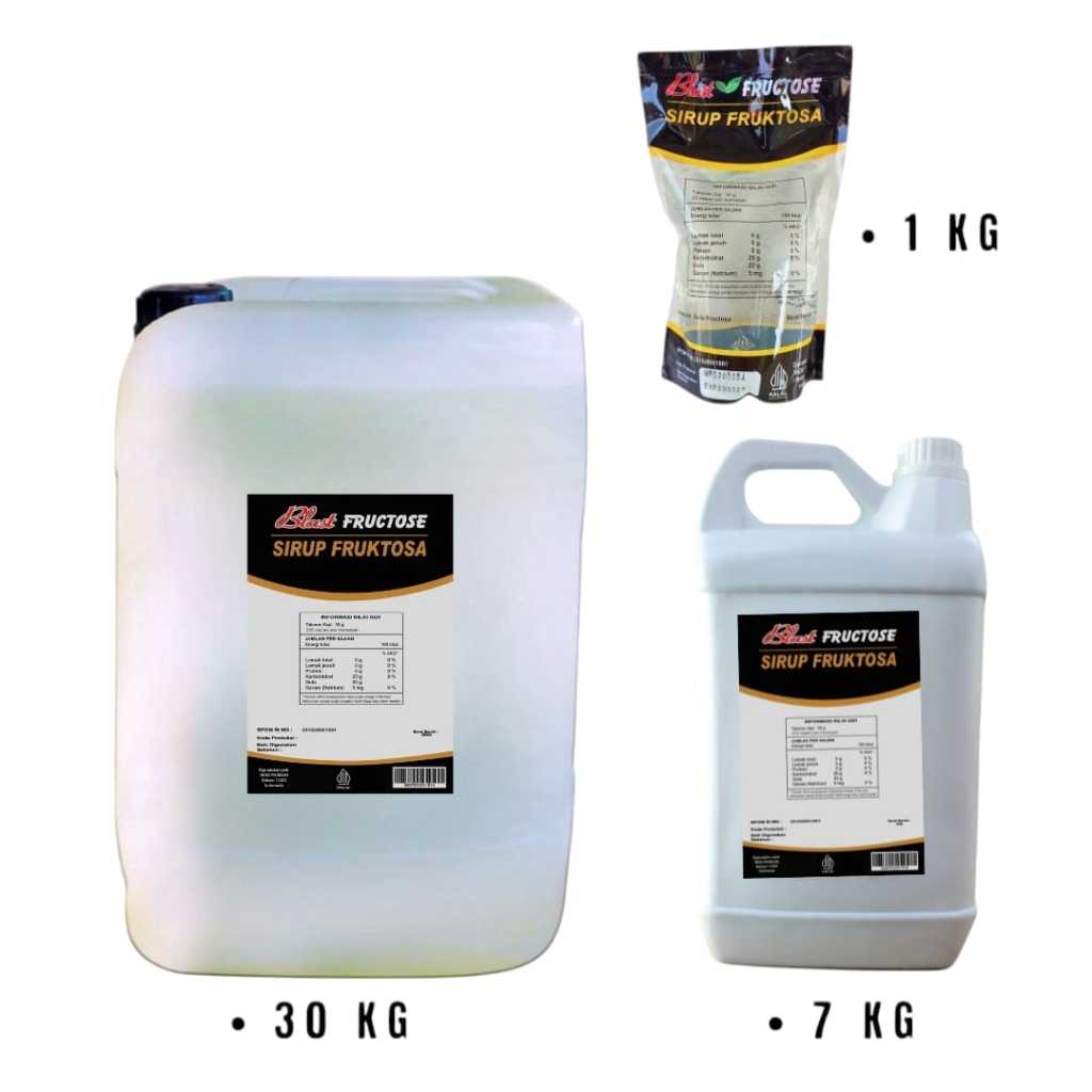 

RB22 GULA SINGKONG CAIR 1 DUS - Premium Fructose Kemasan 10 KG - BLAST