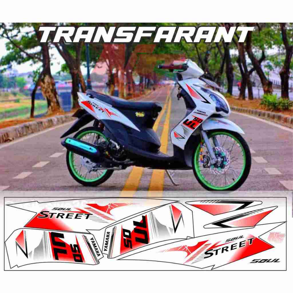 striping variasi mio soul old transfarant 2009 2010