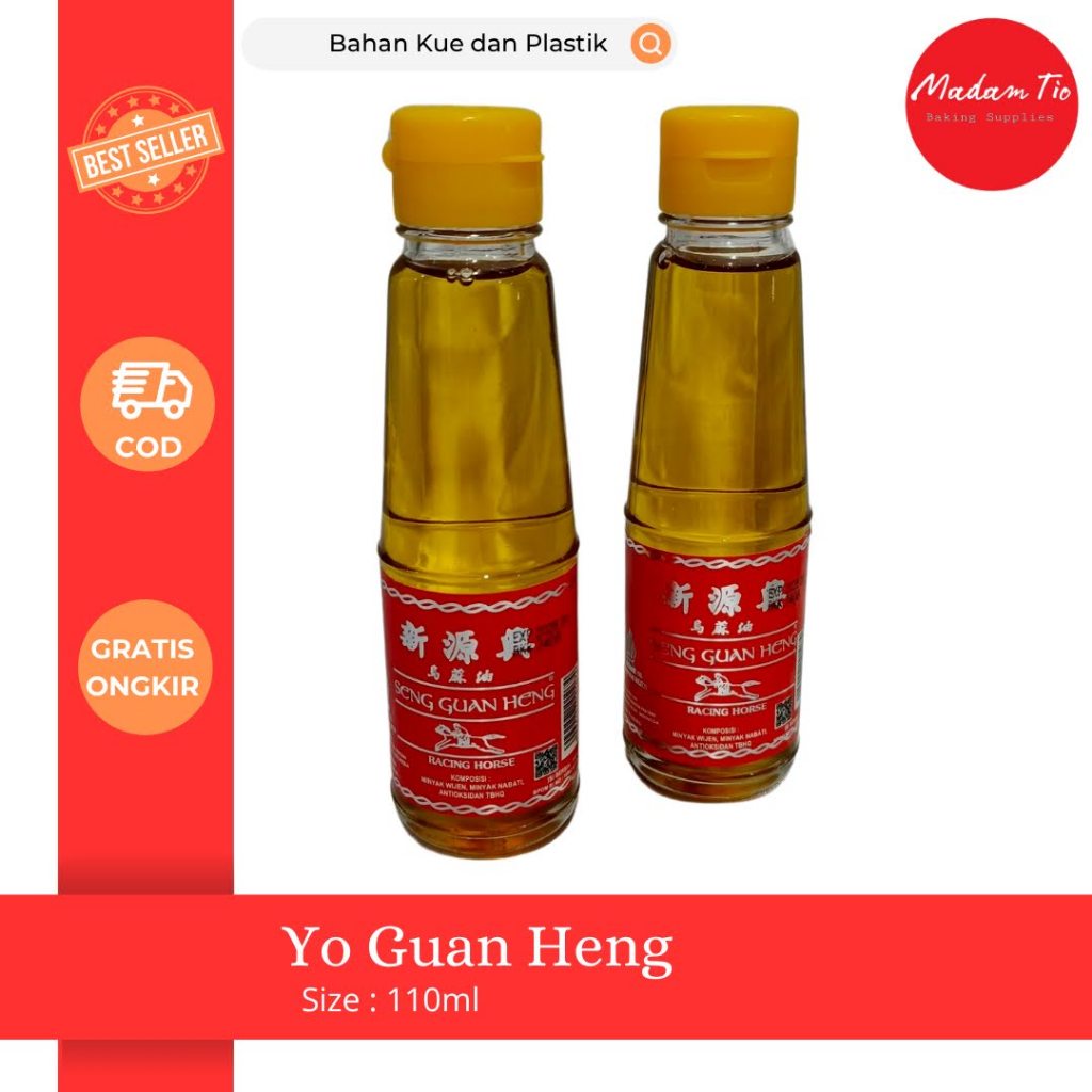 

Minyak Wijen Yo Guan Heng 110ml