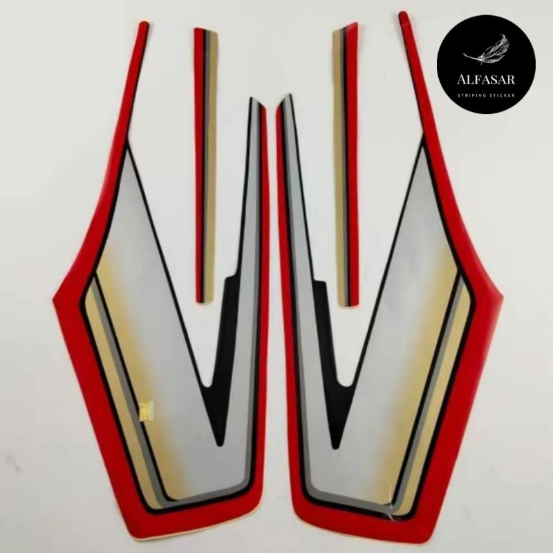 STICKER Striping YAMAHA RX KING Tahun 1993 Full set