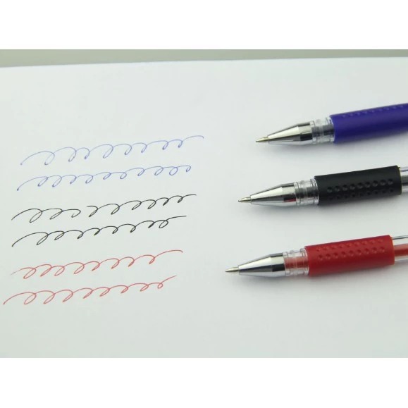 

Pena Gel 0.55mm Standard Pulpen tinta cair Alat Tulis Sekolah Kantor Pen Warna Warni Pena Ujung Lancip ATK Murah Import