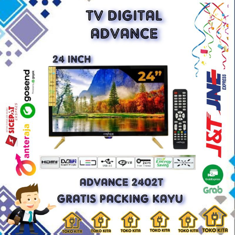 TV DIGITAL ADVANCE ADV2402T 24 INCH FULL HD