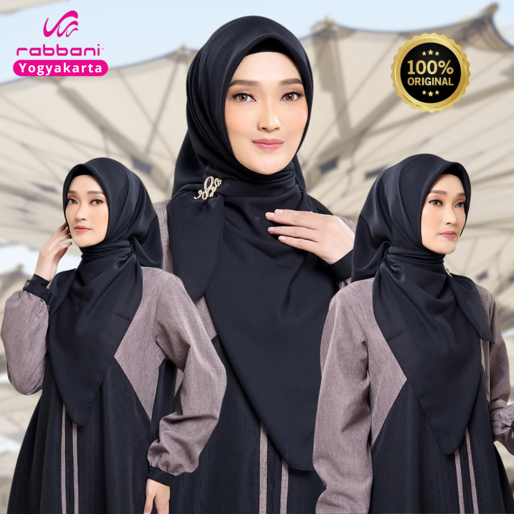 Rabbani - Vomi Kerudung Segi Empat Polos