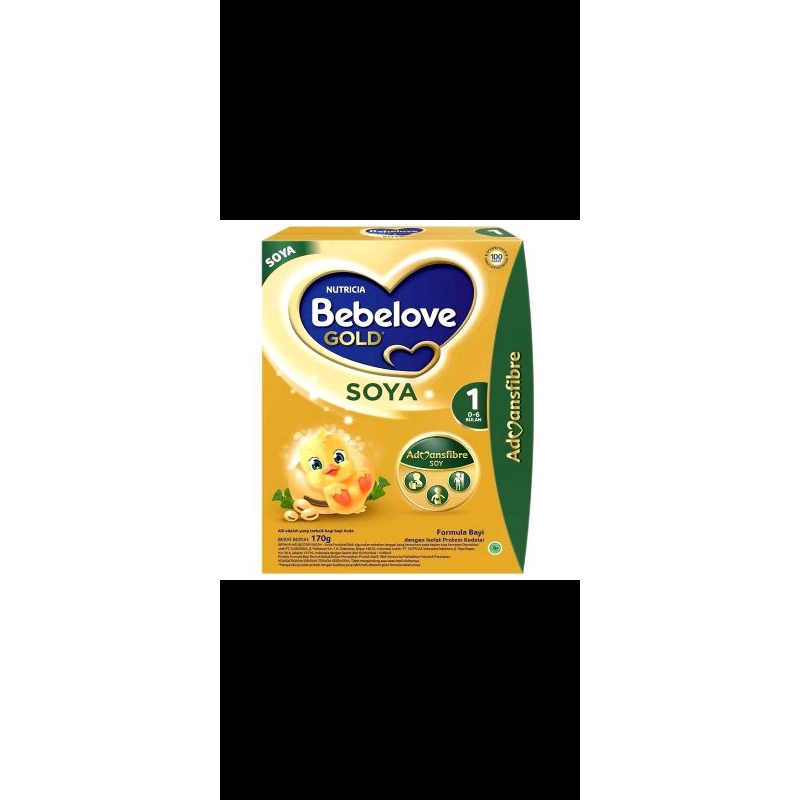 BEBELOVE GOLD SOYA 0-6 BULAN | 170 GRAM| READY STOK | EXP. 2026