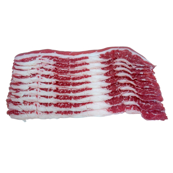 

US BEEF SHORTPLATE SLICED 500 GR