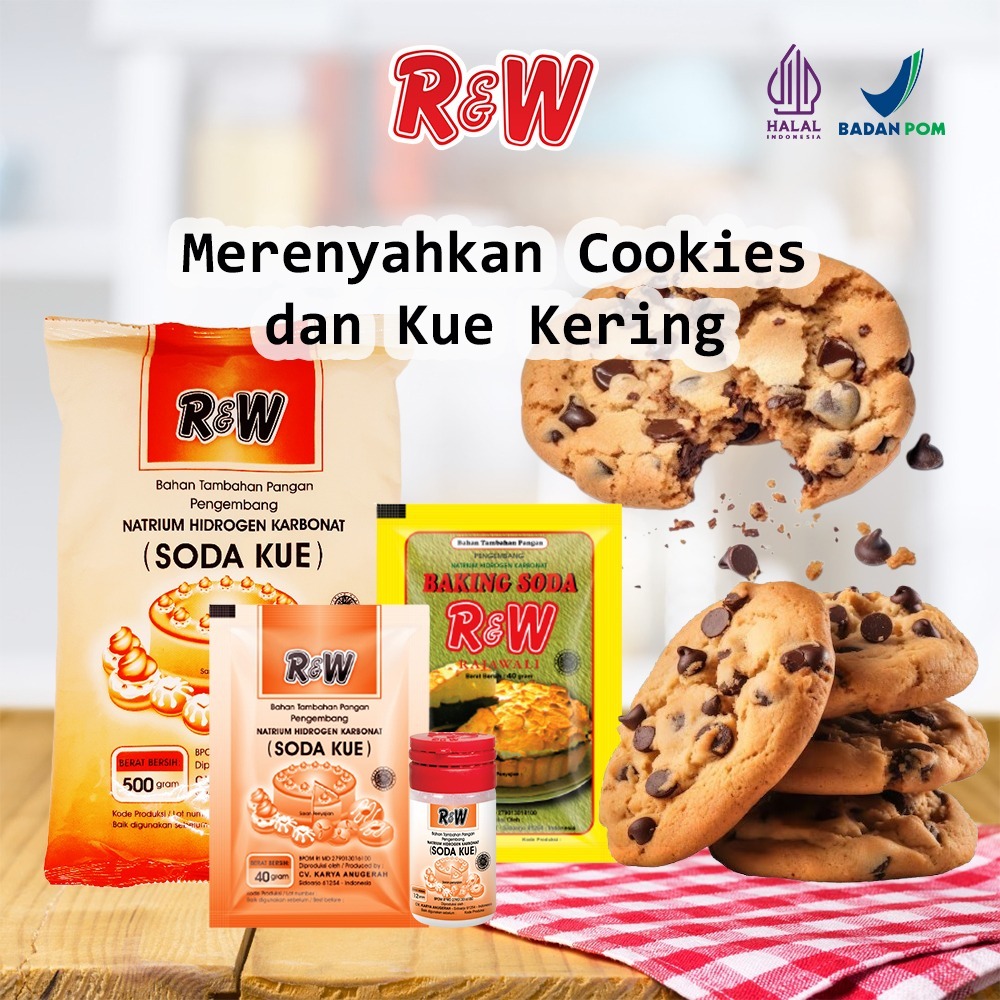 

Soda Kue Orange 500gr R&W Pengembang makanan goreng kukus