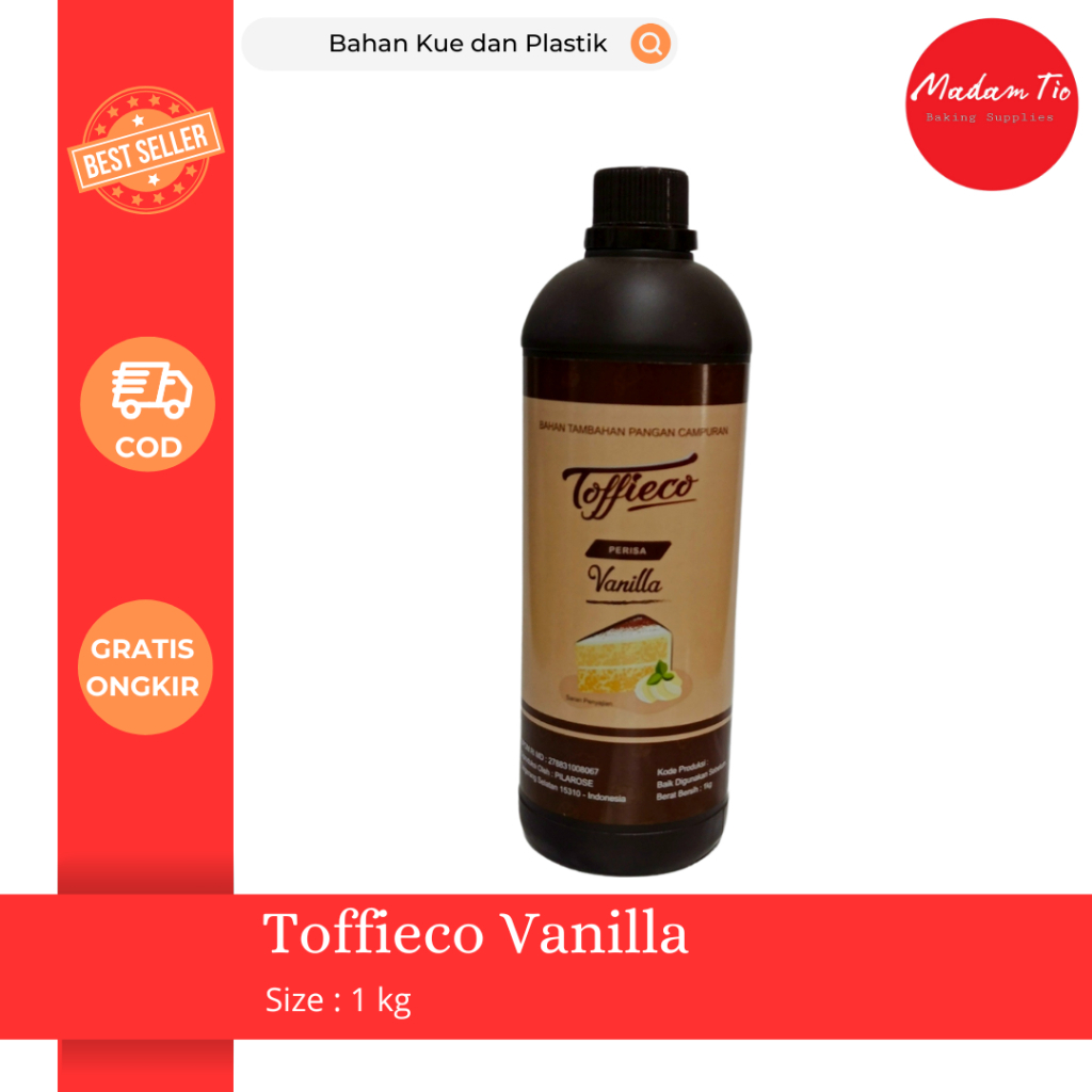 

Pasta Toffieco Vanilla 1kg 1pcs