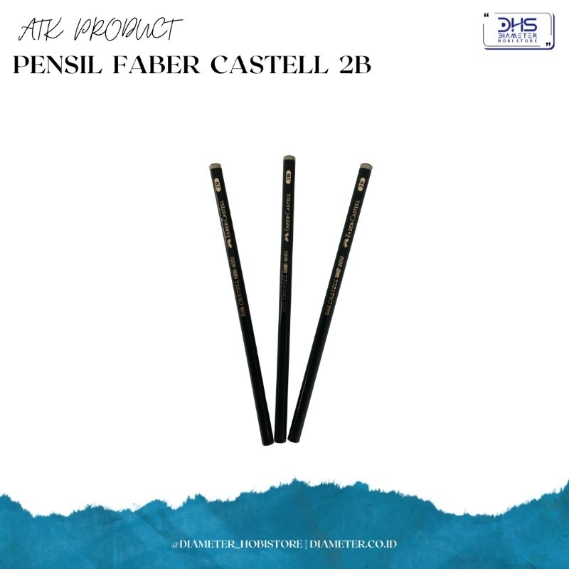 

Pensil Faber Castell 2B