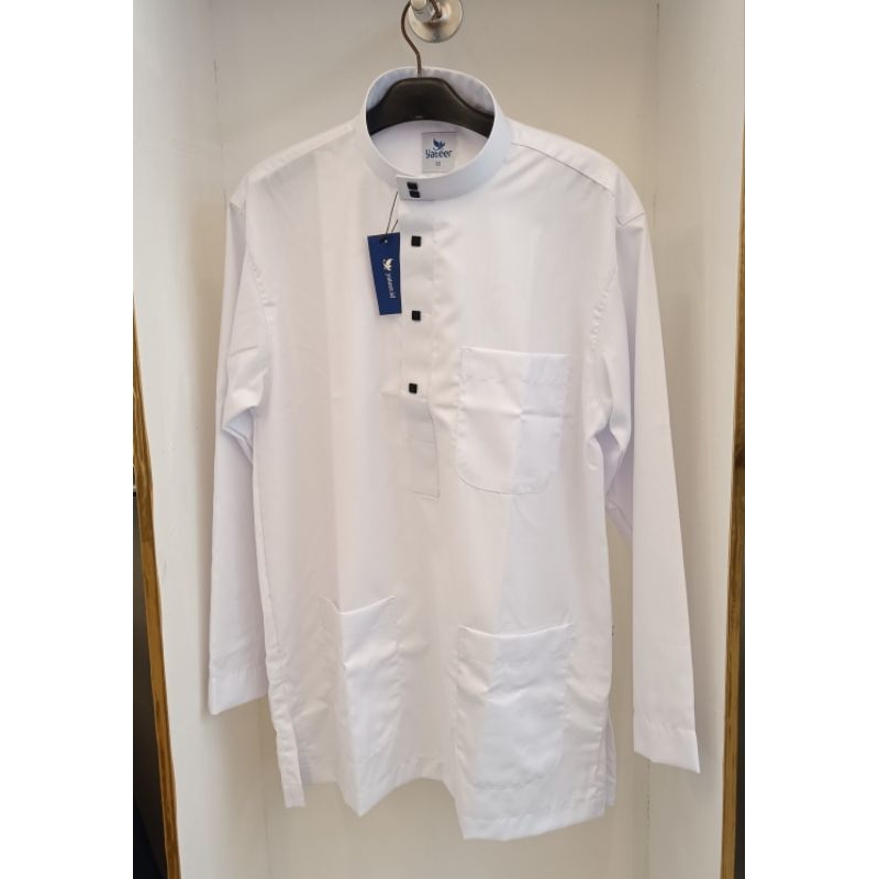 baju muslim koko merk yateer lengan panjang