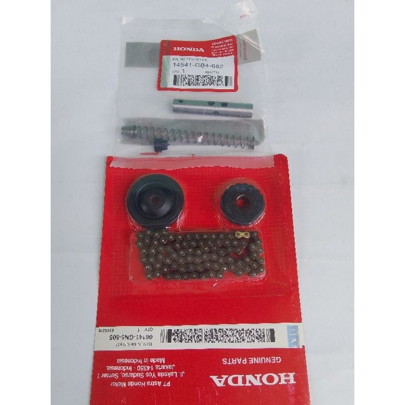 RANTAI KETENG SUPRA FIT NEW LEGENDA REVO LAMA 110 + SULING KETENG TENSIONER  SUPRA