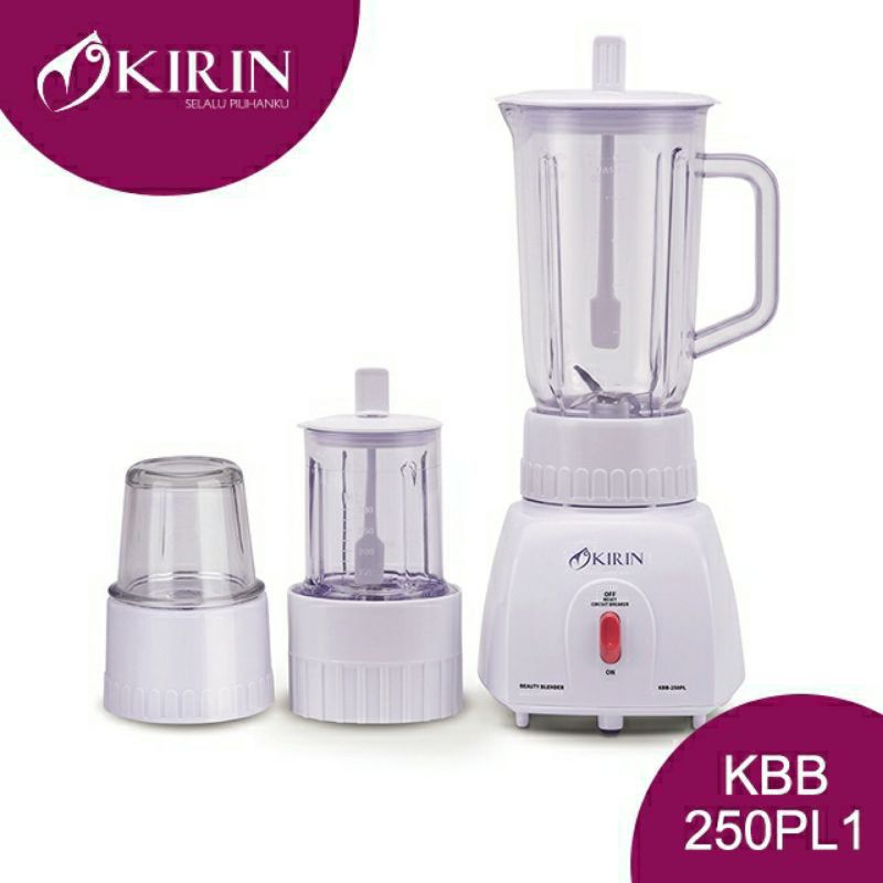 BLENDER KIRIN BAHAN GELAS DAN PLASTIK