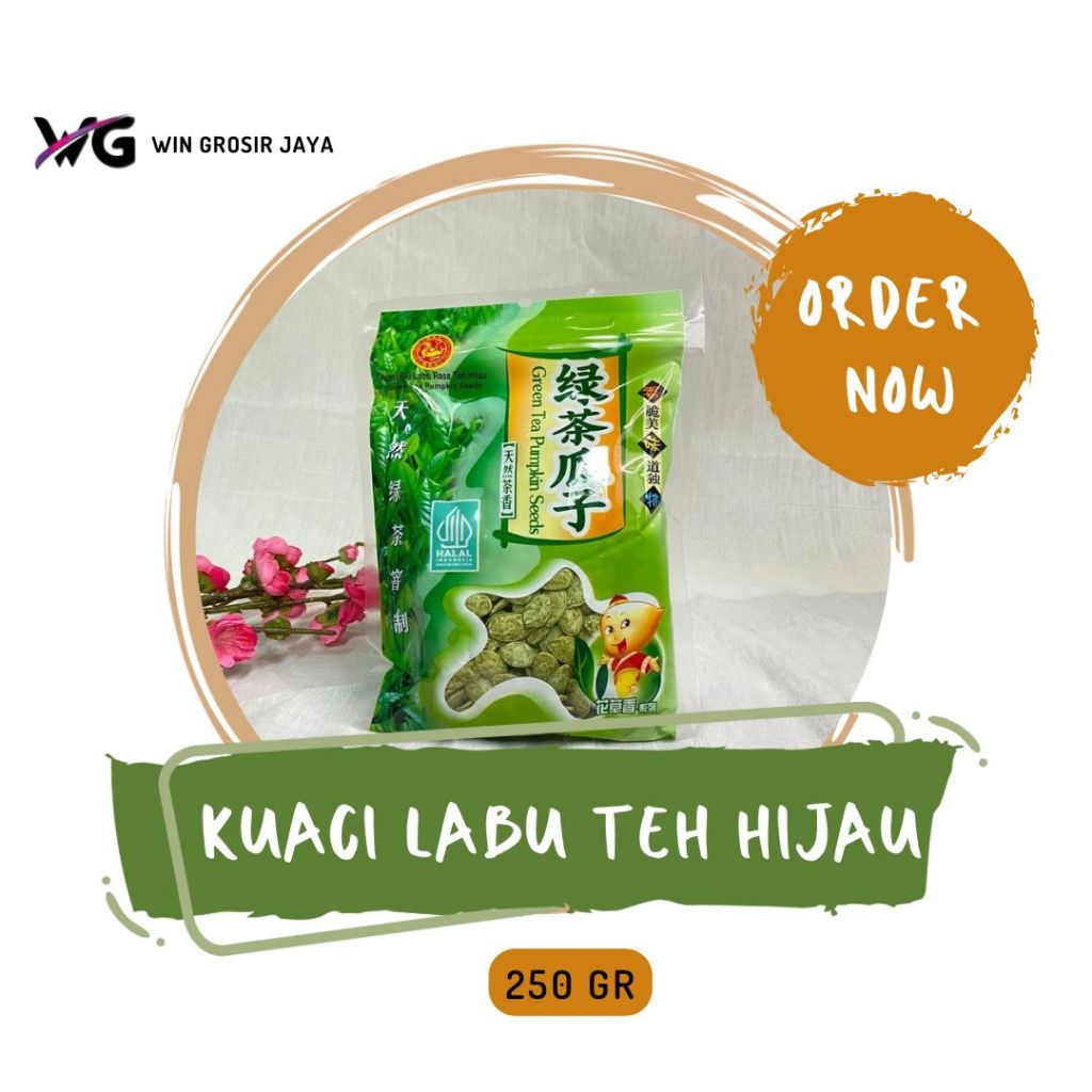 

Kuaci Labu Teh Hijau 250 Gram