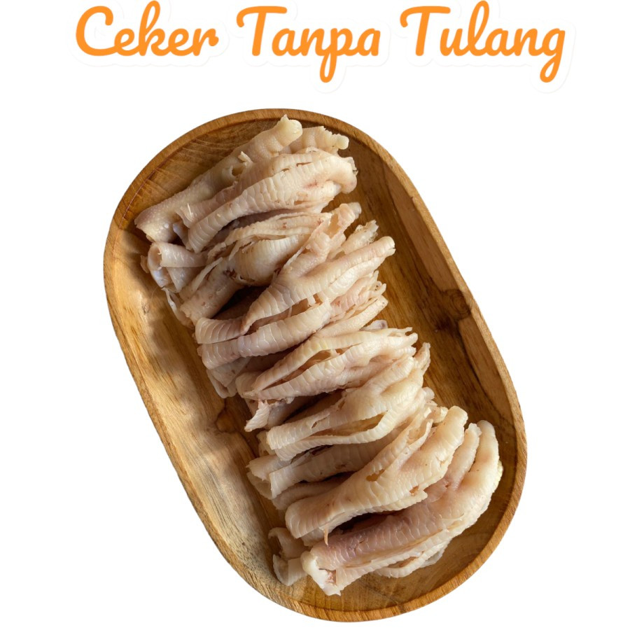 

Ceker Tanpa Tulang Bersih Boneless Chicken Feet Korean Food Daging Kaki Ayam Broiler Frozen Beku