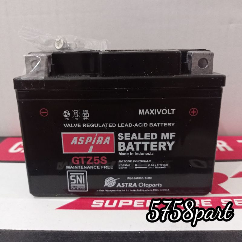 AKI ASPIRA GTZ5S ORIGINAL 100% vario 110, beat, supra 125