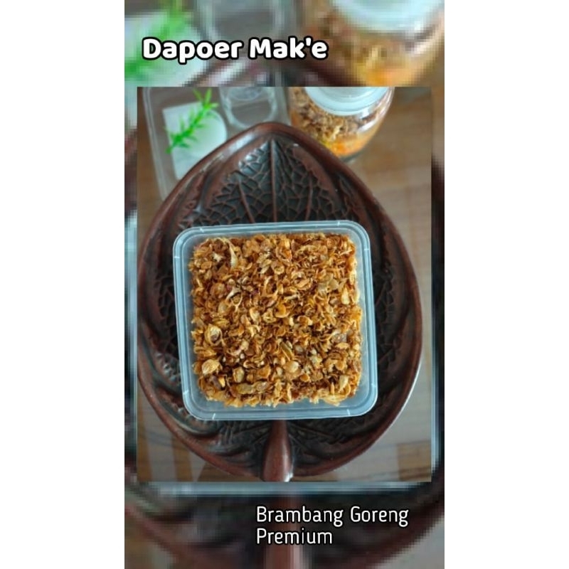 

Bawang Goreng Brambang Goreng Renyah Bawang Merah Goreng Bawang Goreng Asli Original Premium Tanpa MSG