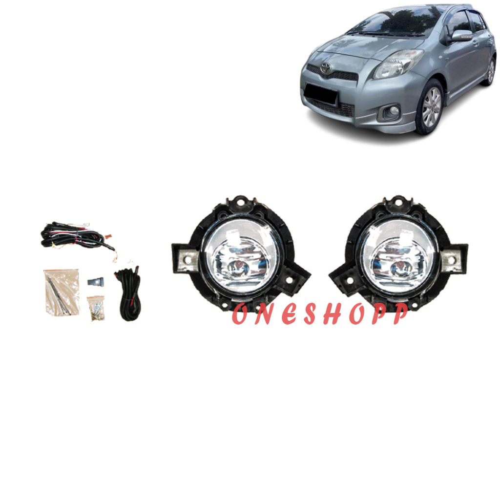 FOGLAMP FOG LAMP YARIS 2012 KOMPLIT
