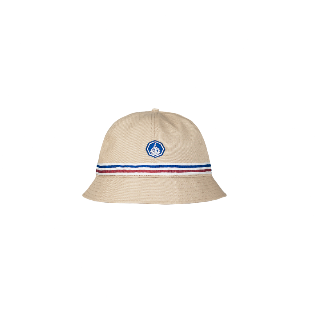 Prung Starnd Topi Buckethat Striped List Cap Topi Rimba Topi Lapangan