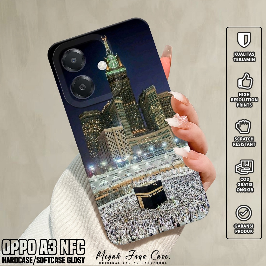 Case Hp OPPO A3 NFC - Casing OPPO A3 NFC Motif ISLMC - Silikon OPPO A3 NFC - Softcase Hp OPPO A3 NFC