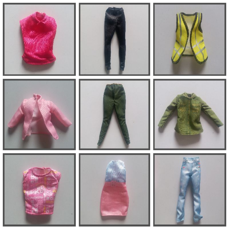 Barbie Dress Baju Boneka Barbie Preloved Mattel
